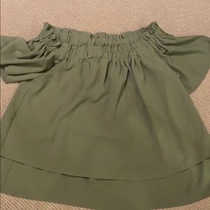 Crosby green top in size small